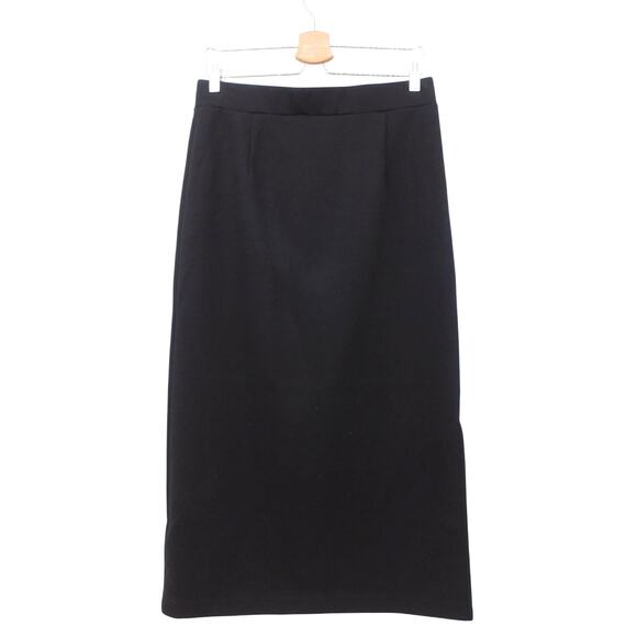 NWT Halara Women's Black High Waisted Split Bodycon Midi Skirt Size Large - Picture 3 of 7